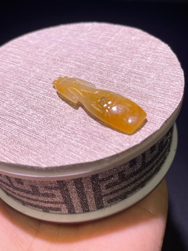 天然翡翠国风旗袍挂件