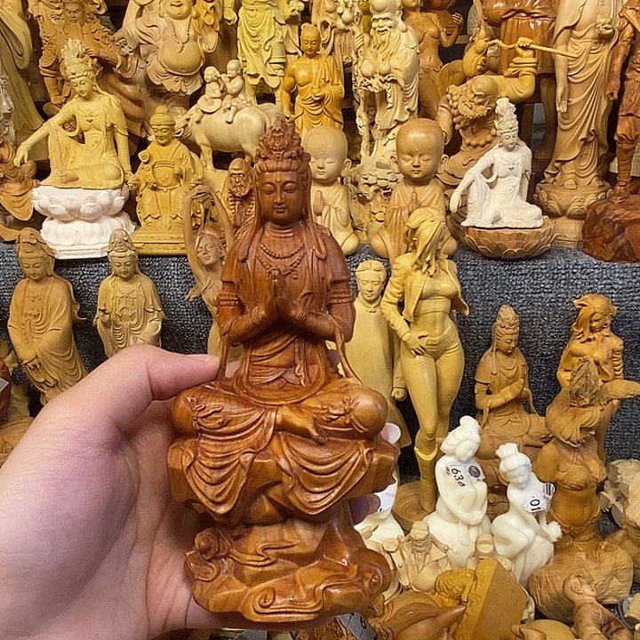 柏木（崖柏）崖柏瑕疵观音