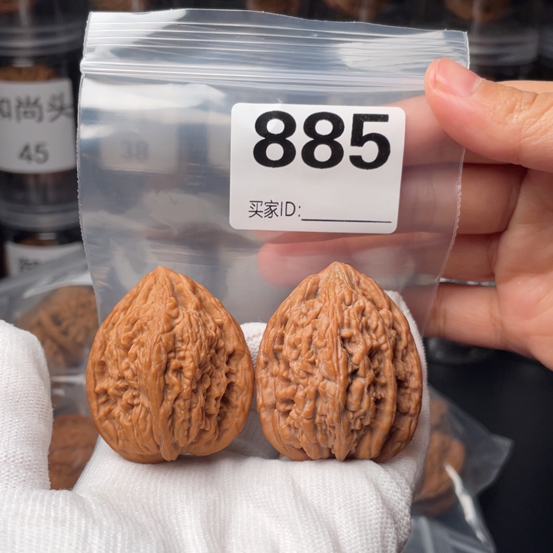 文玩核桃把件39虎头王