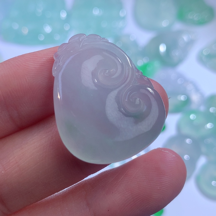 【闪购商品】翡翠颈饰未镶嵌缅甸A货翡翠