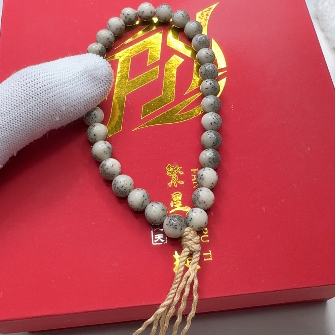 星月菩提手串晓*夕34梵天小冰糖针尖星8左右圆手持