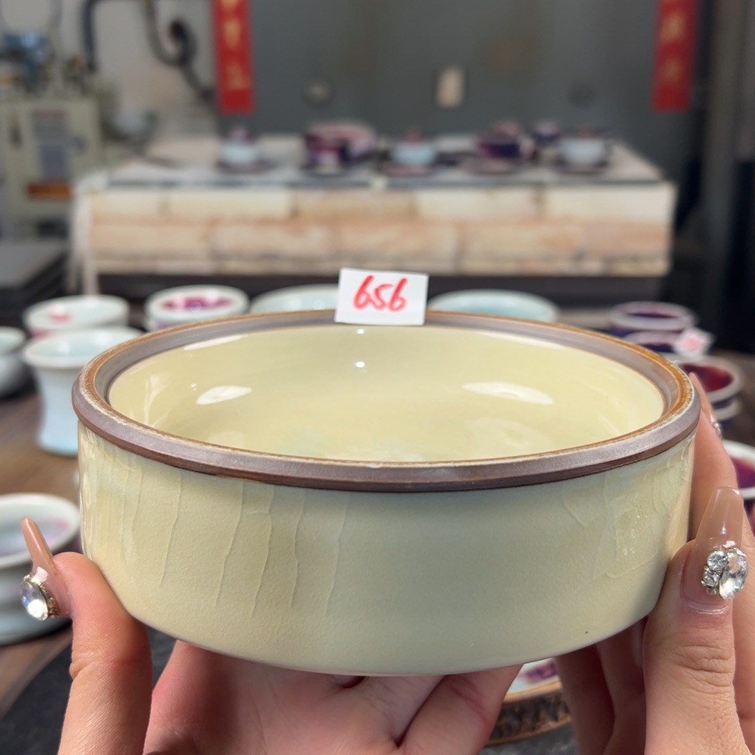 瓷片微瑕水洗纯手工