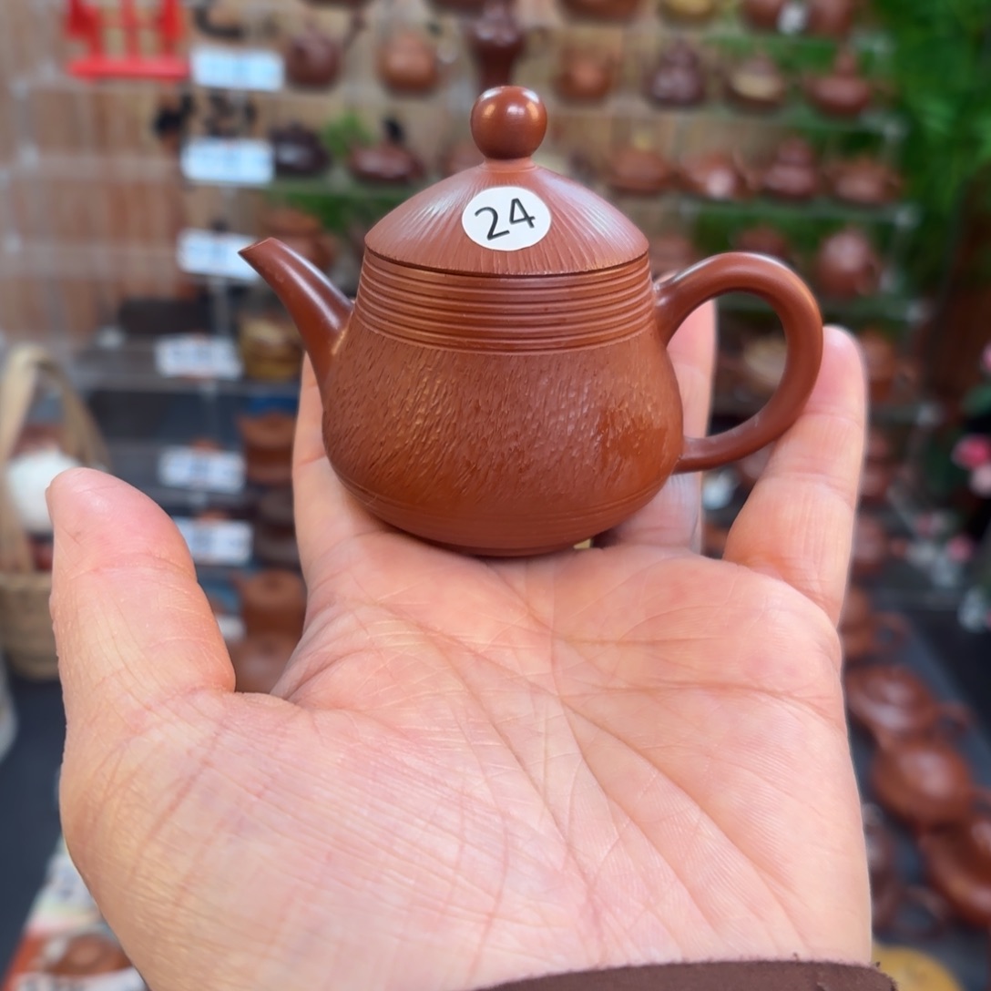 朱泥茶壶朱泥茶壶微瑕70C