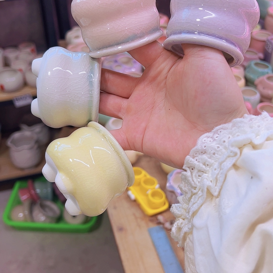 陶瓷花盆当场凑满12包邮