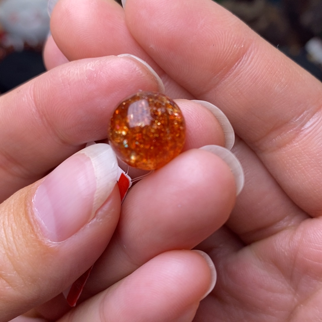 日光石A033金太阳单珠12m未镶嵌