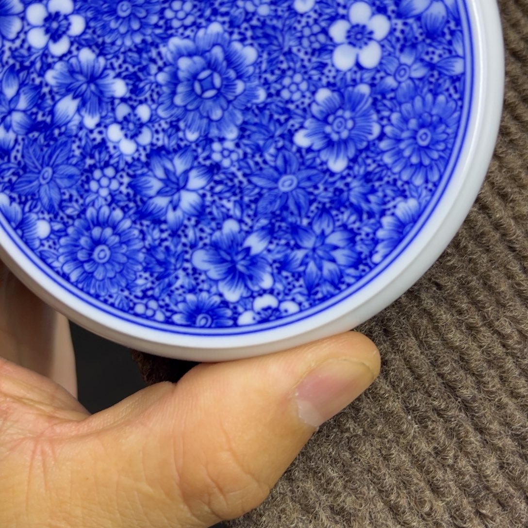 尼***三杯子手工手绘的陶瓷