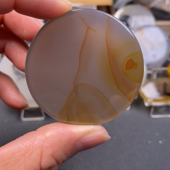 玛瑙/玉髓吊坠(不含链)未镶嵌