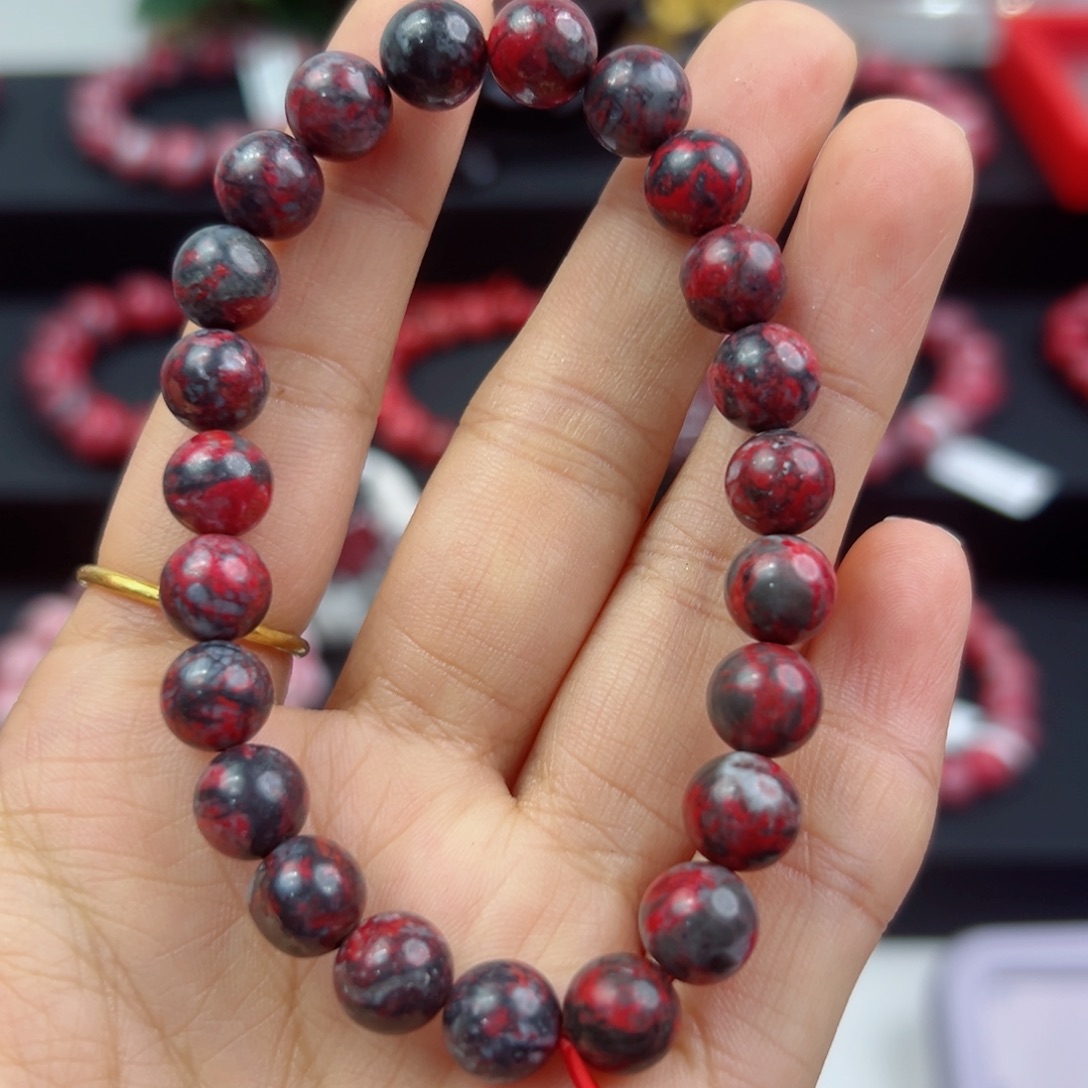 天然辰砂天然原石 卡9 23.7克