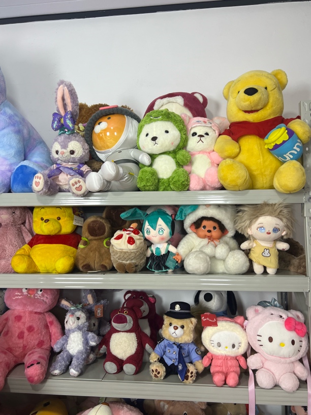 小朱中古毛绒玩具，拍前备注编号（拍下默认微瑕）on退no换