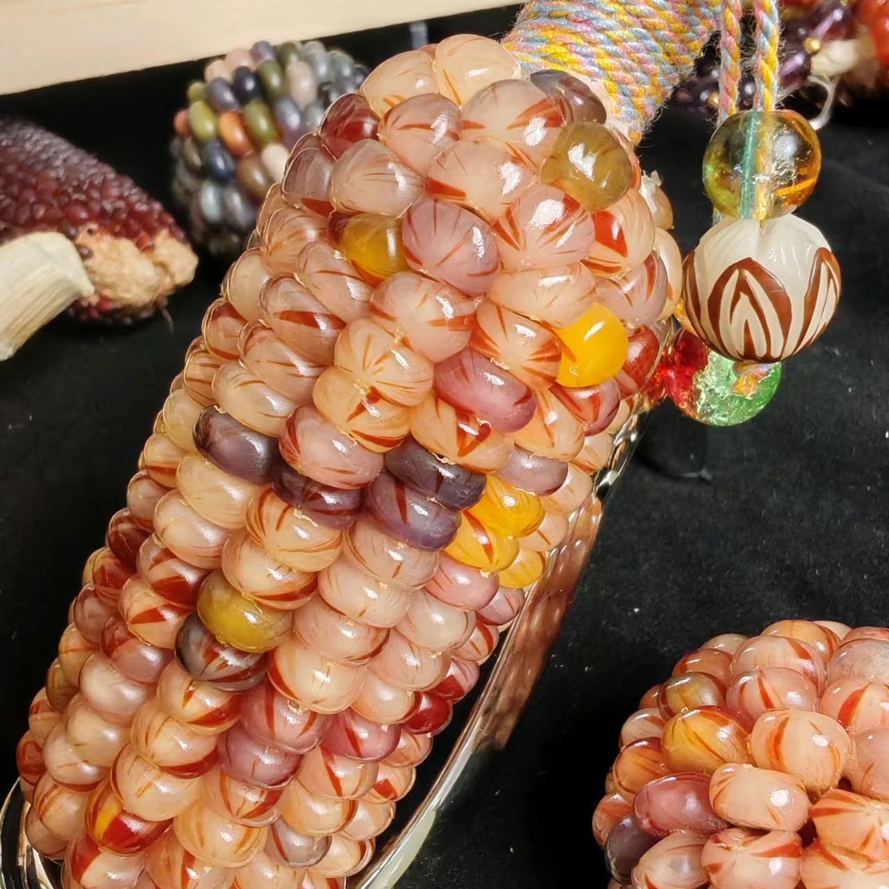 文玩小玉米车内包挂手把件直播间一物一拍