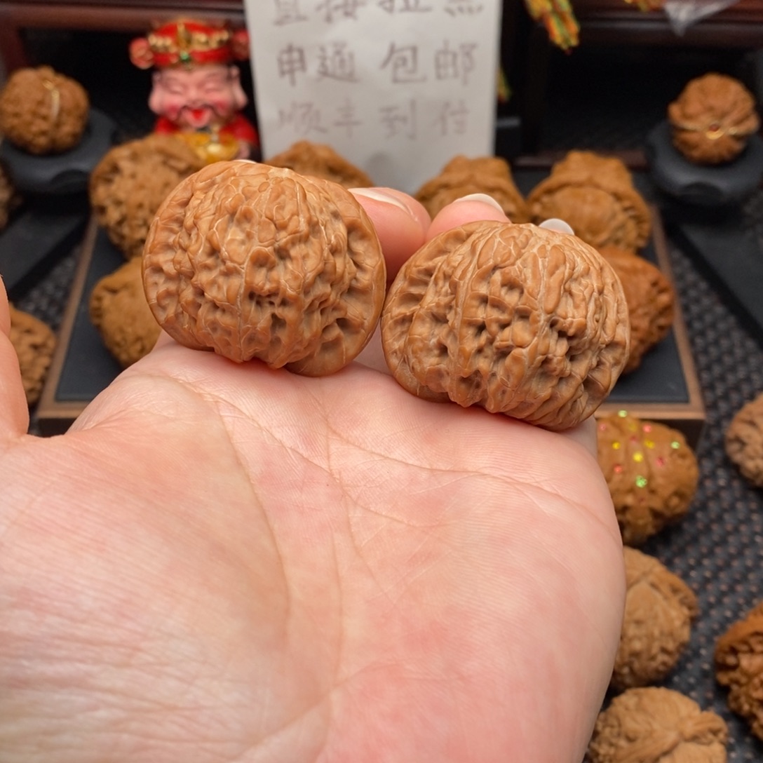 把件文玩核桃41尺全品磨盘