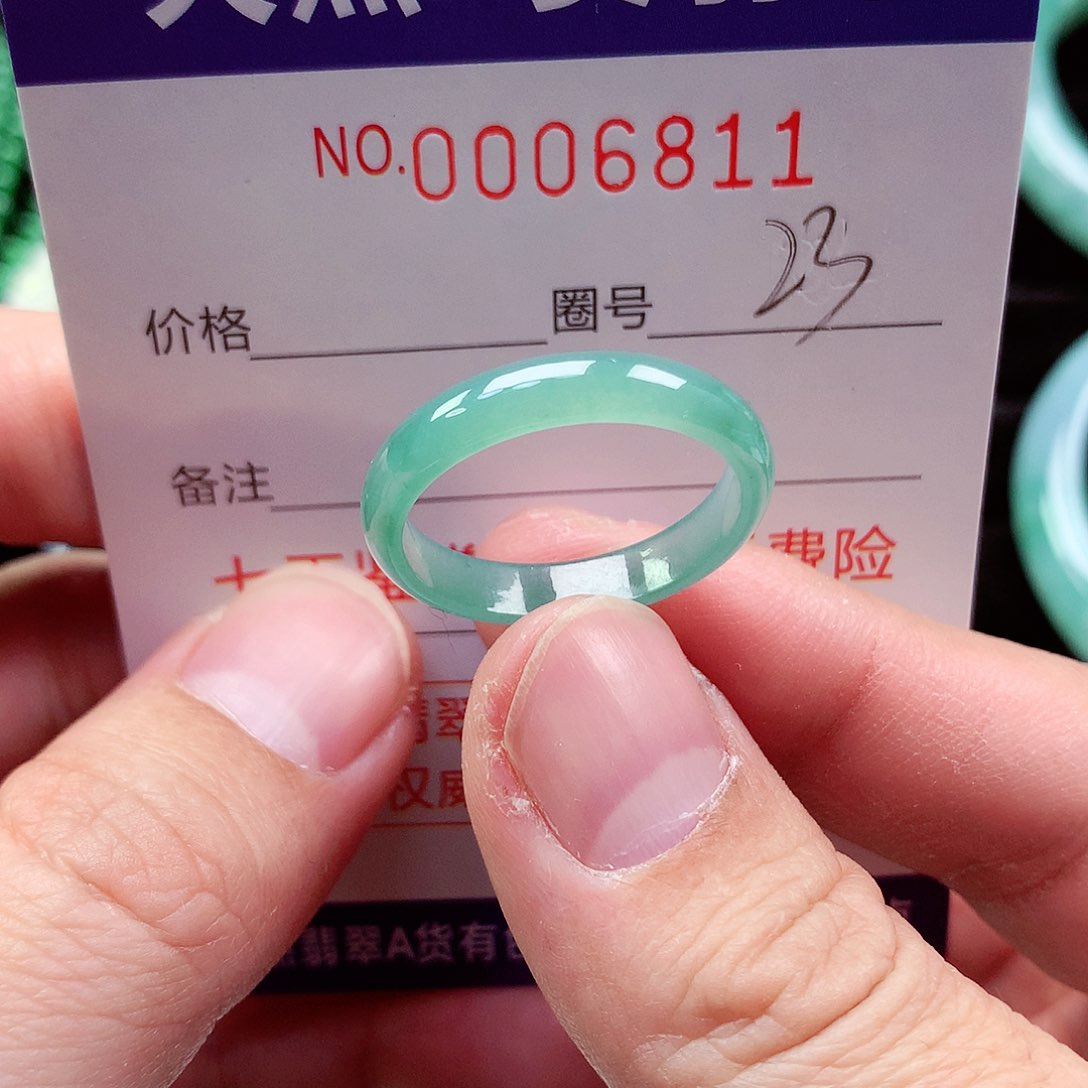 【闪购商品】翡翠戒指未镶嵌天然