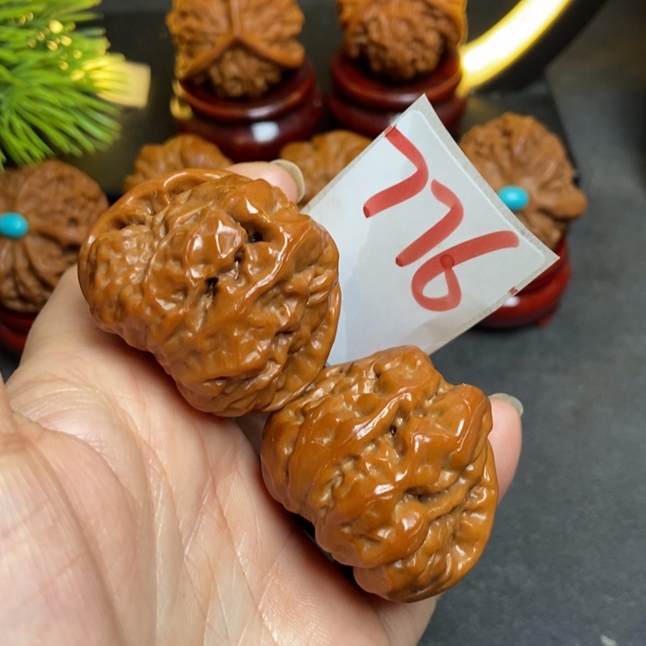 文玩核桃把件38蛤蟆叫776