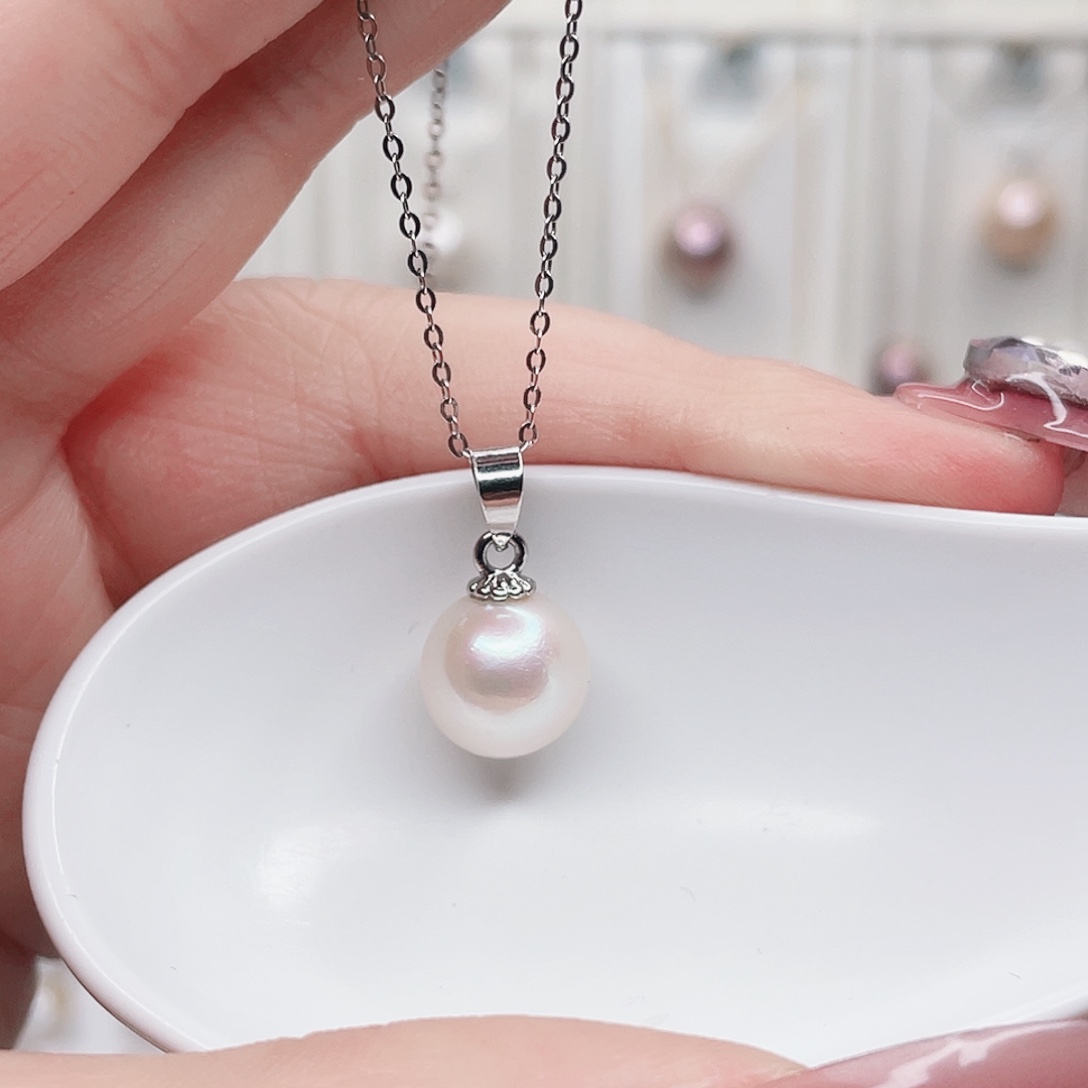 吊坠(赠链)合金淡水珍珠