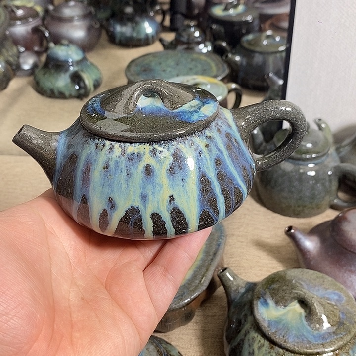 紫砂茶壶长*弓宜兴紫砂