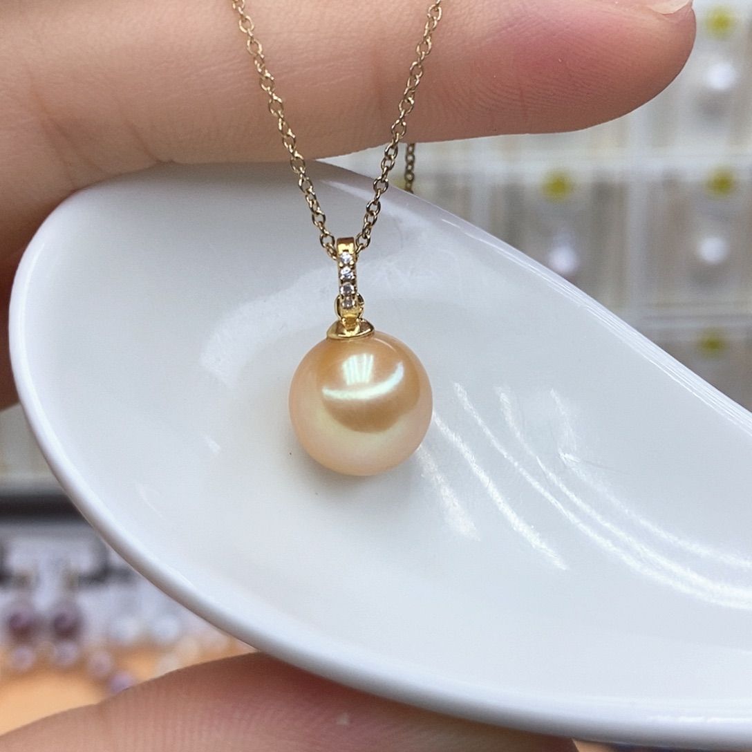 颈饰淡水珍珠合金