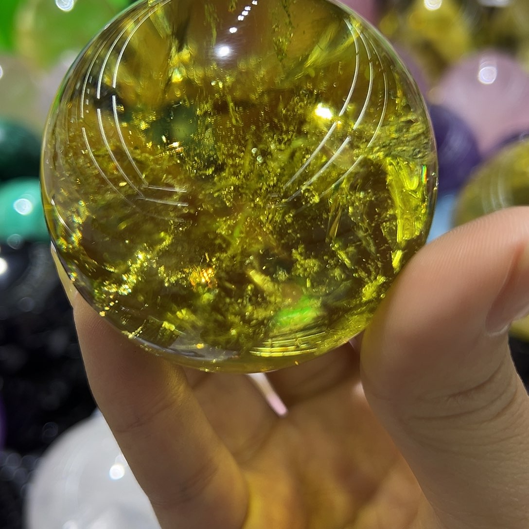 水晶水晶球摆件未镶嵌
