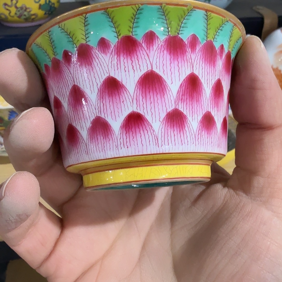 陶其他摆件和摆架两件两幅可小刀