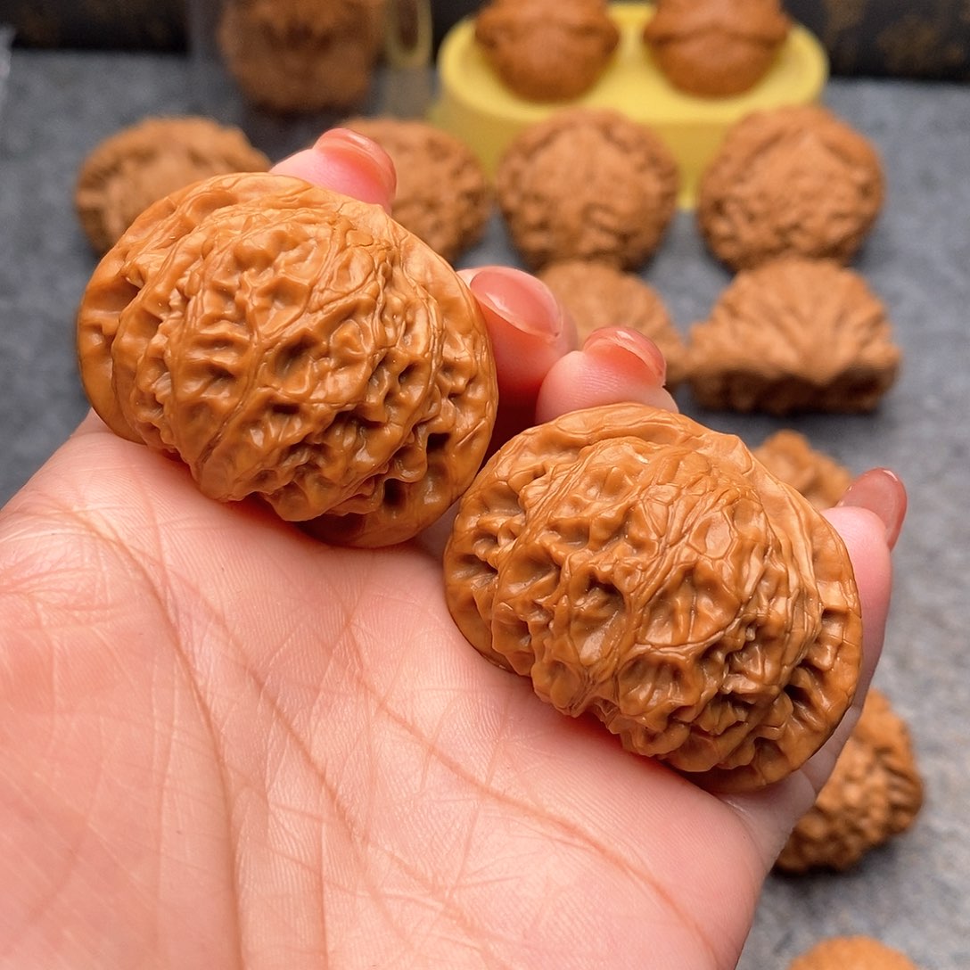 文玩核桃把件不*你精品宫灯43全品