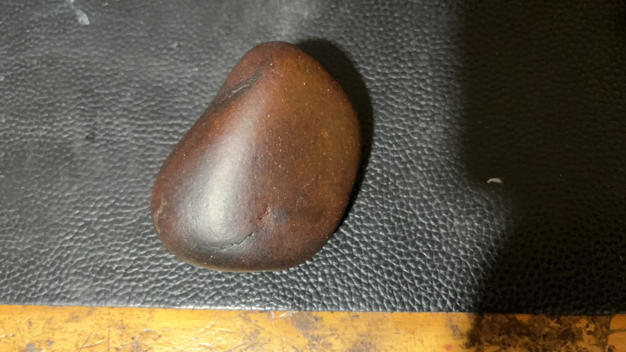 红沁手把件把牌玩料小摆件