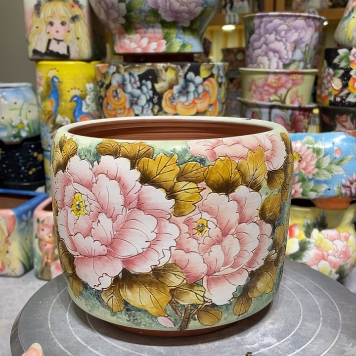 景德镇艺术手绘作品