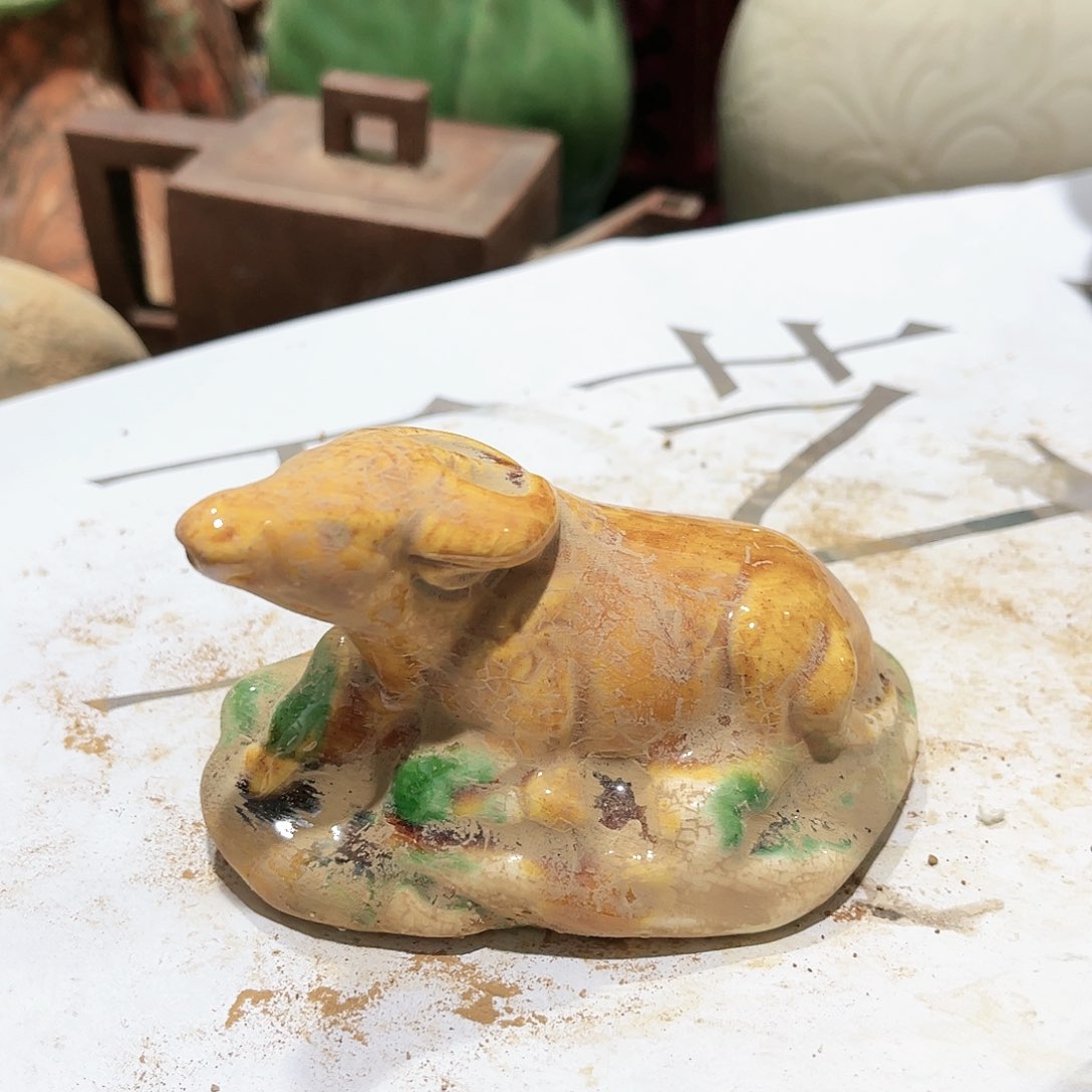 瓦当摆件摆件茶桌茶台陶瓷