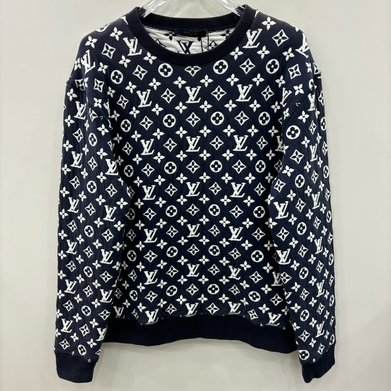 95新 LouisVuitton/路易威登 (jp) wz 提花图案圆领经典卫衣L