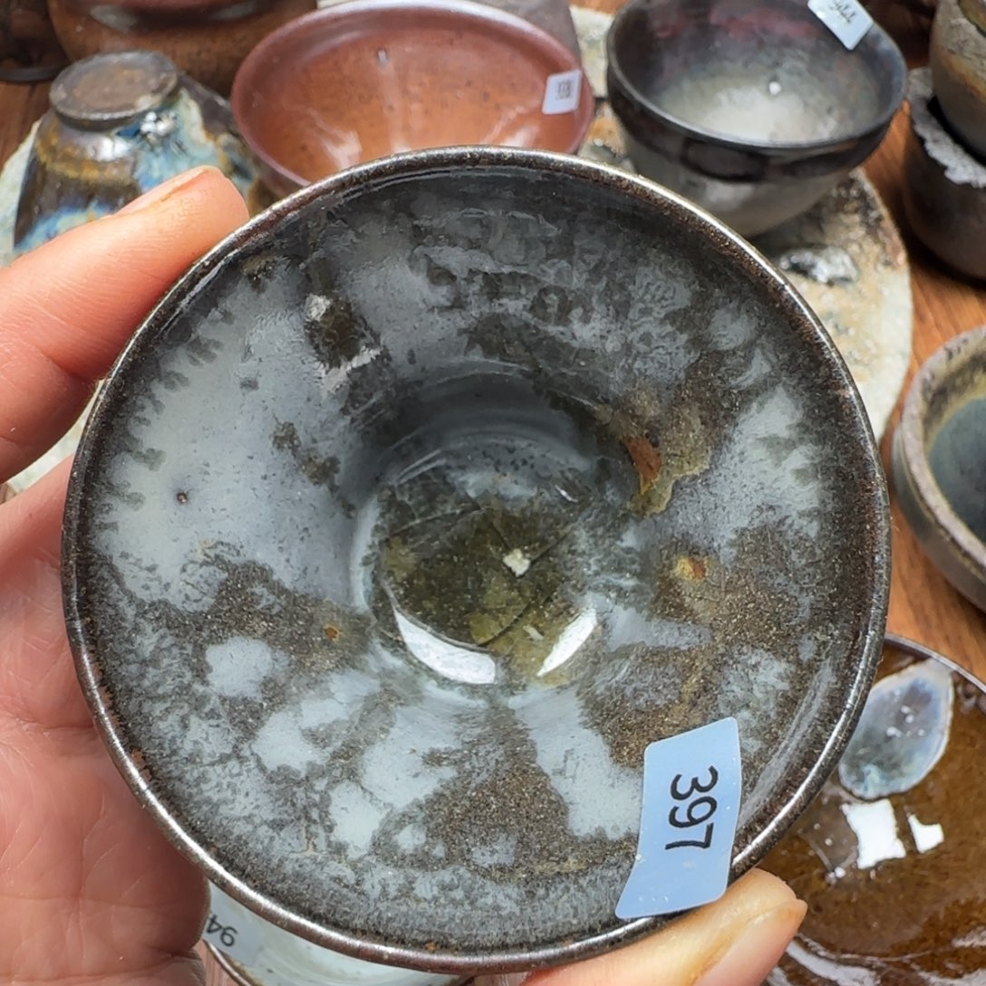 柴烧建盏茶盏茶杯397