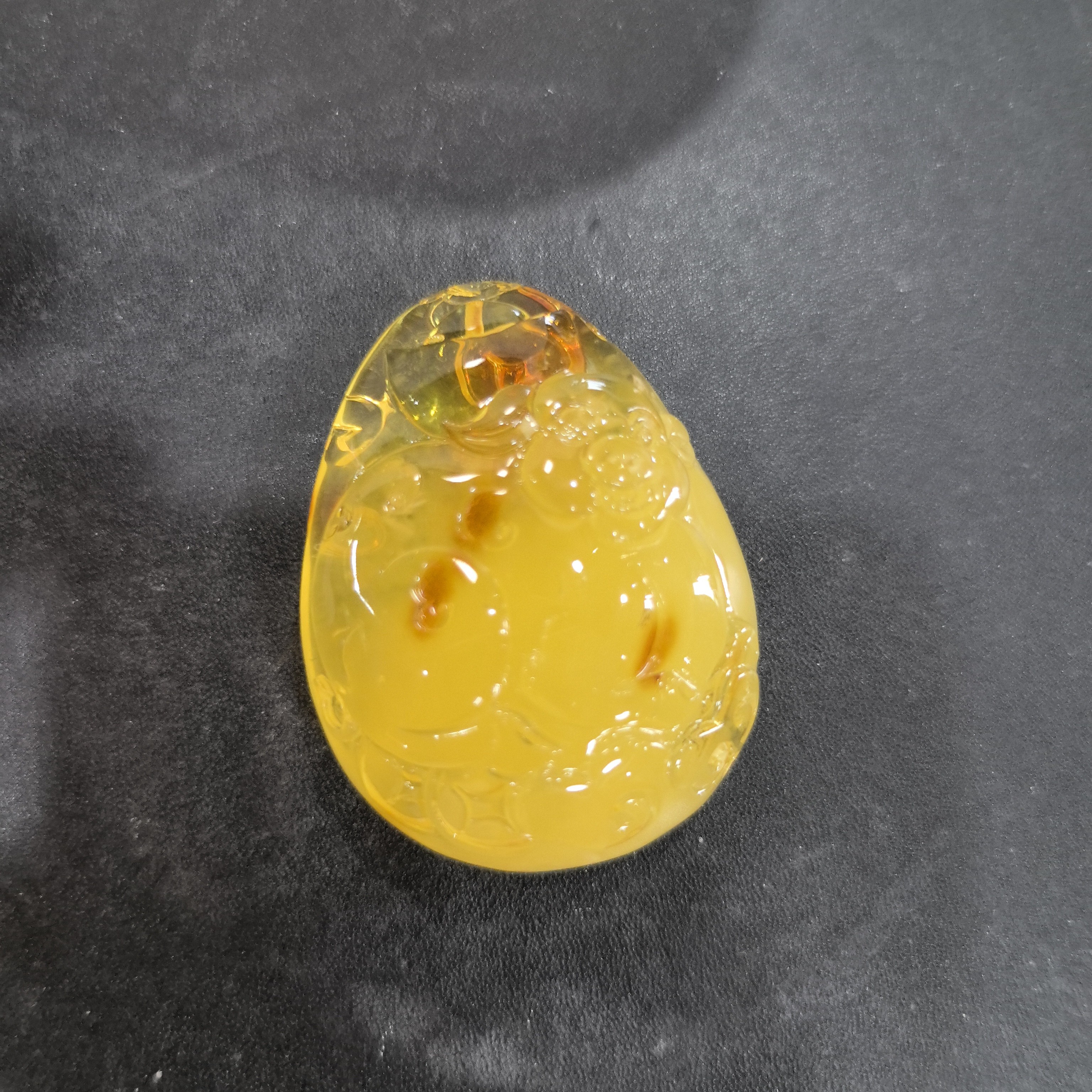 猛犸蜡约26.5克雕刻件E59