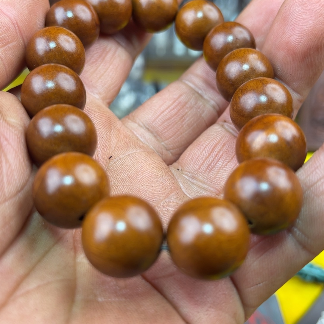 枣木雷击枣木雕刻珠子