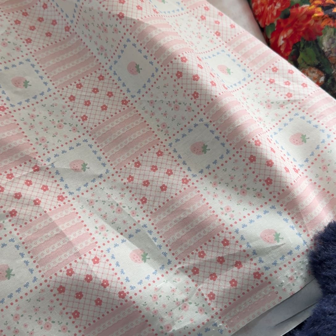 棉新款纯棉平布1米价X1.1米宽F