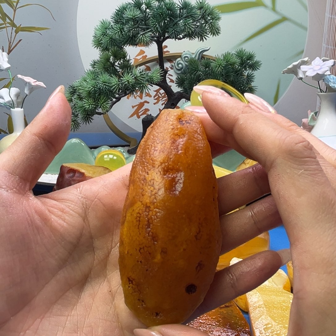 呦***奶定制琥珀未镶嵌蜜蜡原