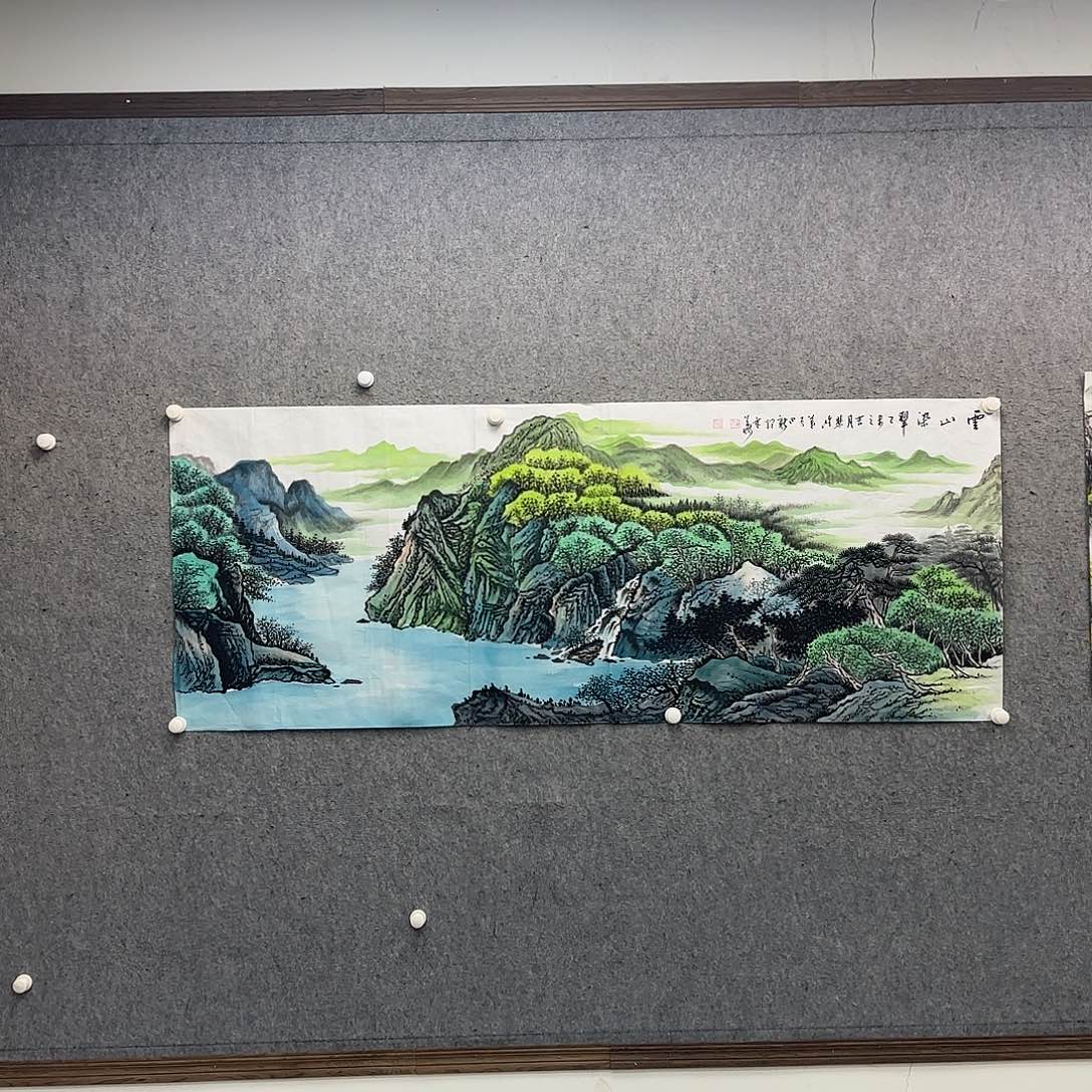 书法书法作品多次参加