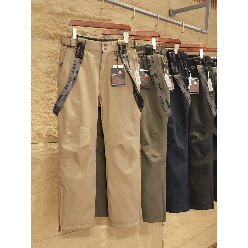 【美国战术冲锋裤】【-30抗寒】冬季户外滑雪裤防风防水登山背带裤棉