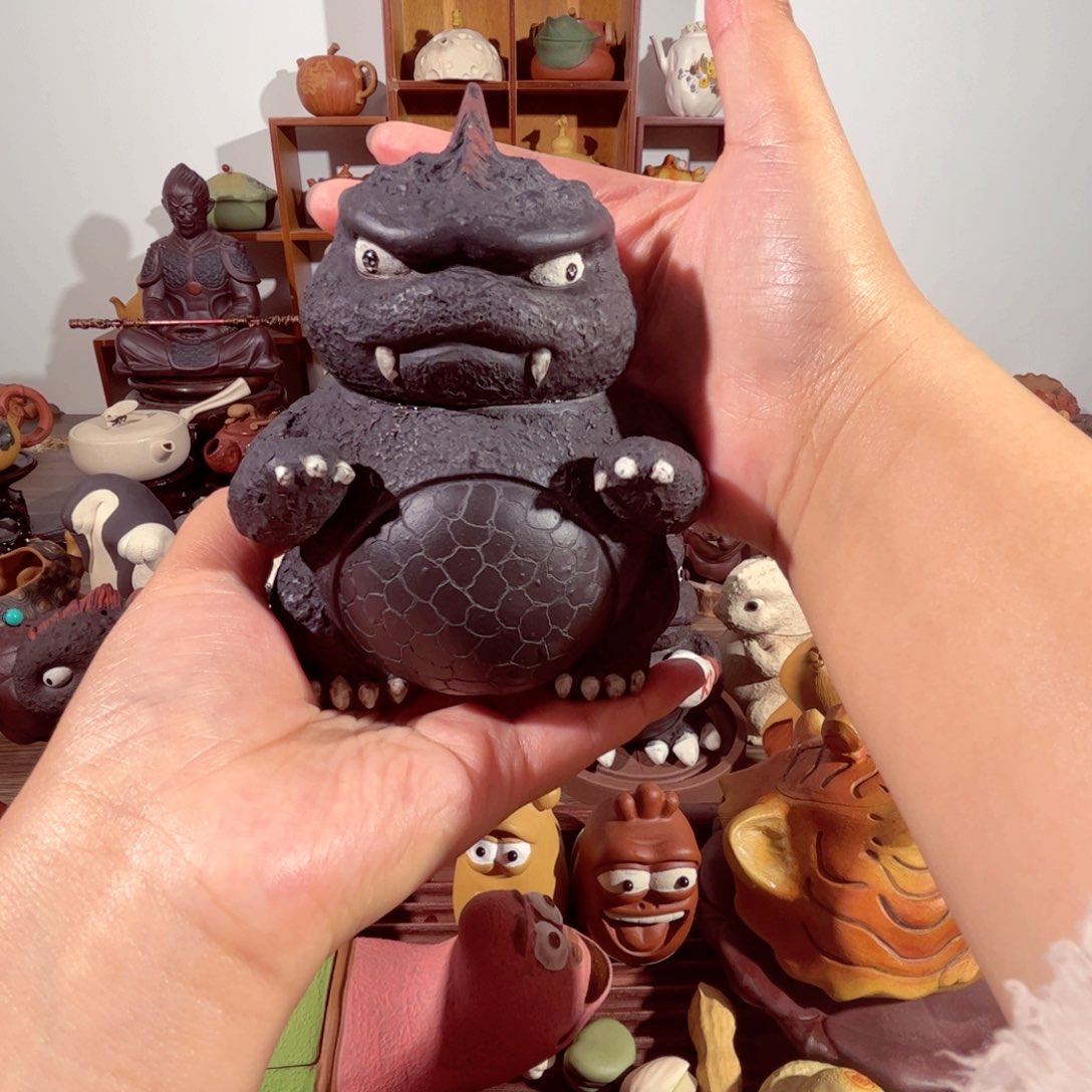 紫砂茶壶纯手工制作过程非常