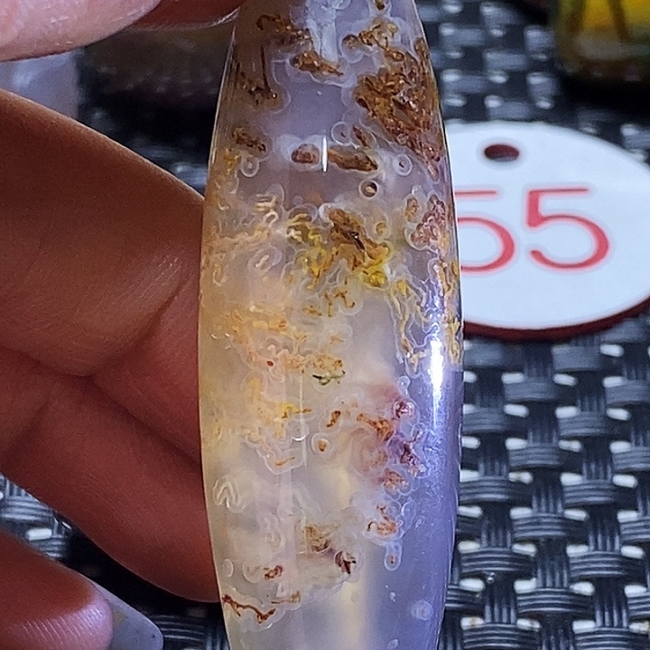 风***扬玛瑙/玉髓未镶嵌颈饰