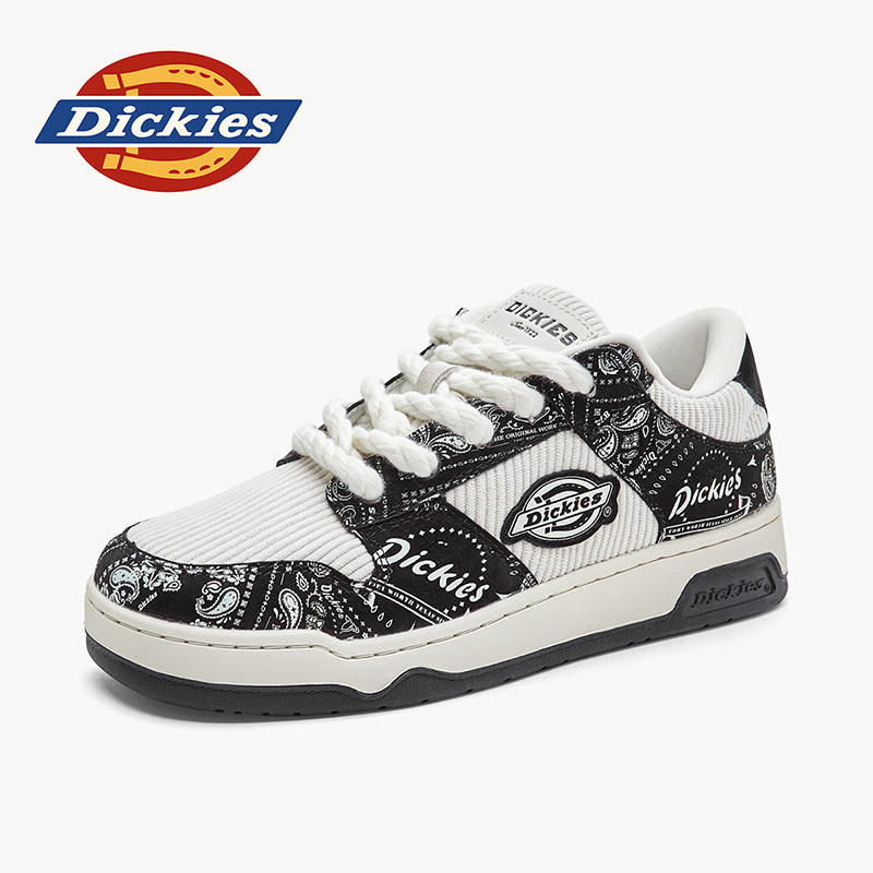 Dickies腰果花板鞋情侣百搭撞色拼接小众潮鞋四季款透气休闲鞋子