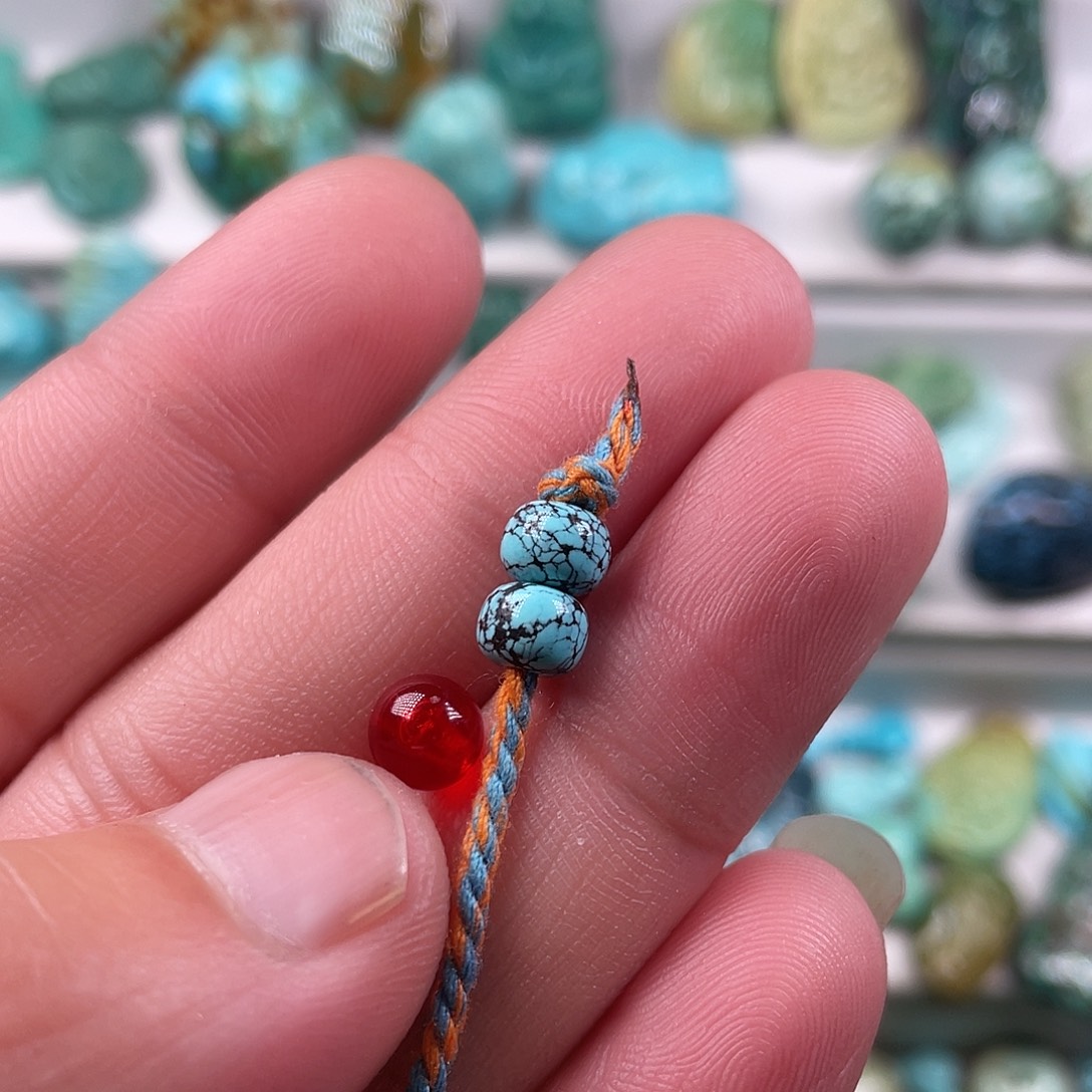 南红玛瑙未镶嵌颈饰