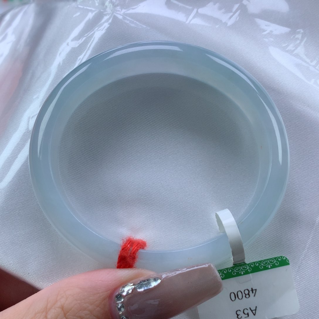 翡翠手镯未镶嵌53.5贵妃