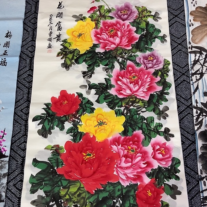 小周画廊的直播间