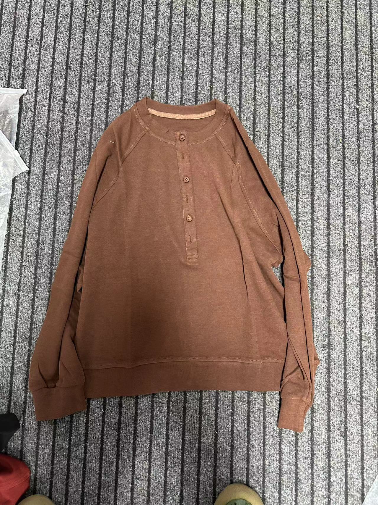 HY    半开扣长袖卫衣