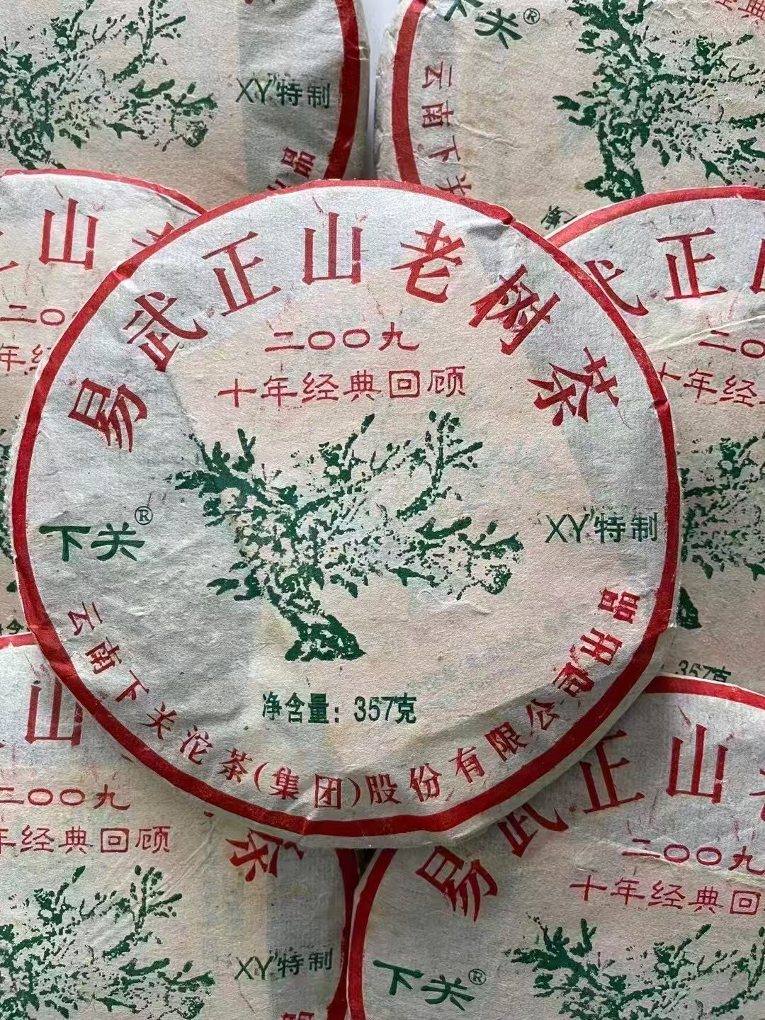 2009年 易武十年经典回顾 普洱生茶357g