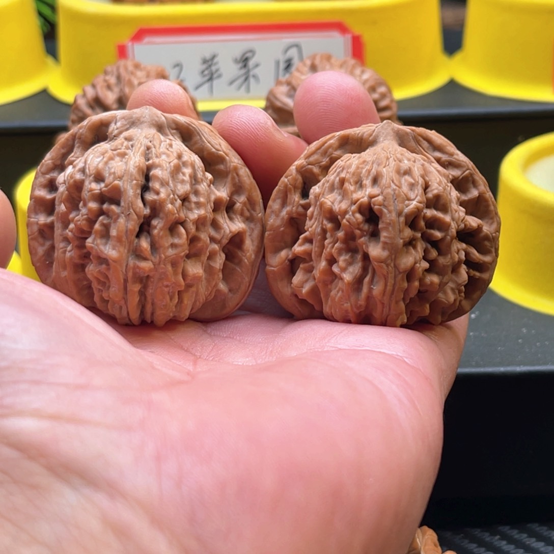 文玩核桃吊坠43四座楼