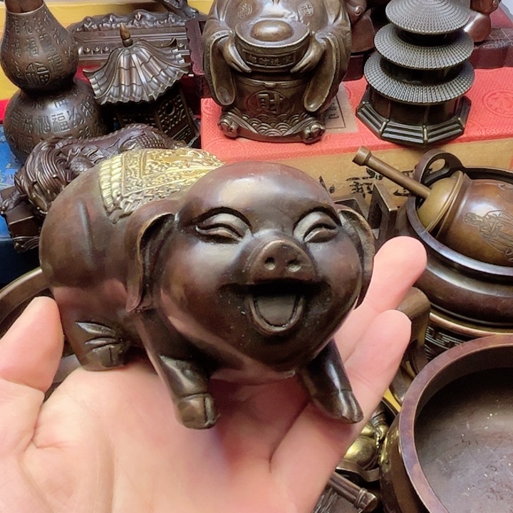 精美铜器摆件下单