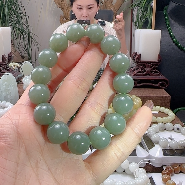 和田玉手链未镶嵌