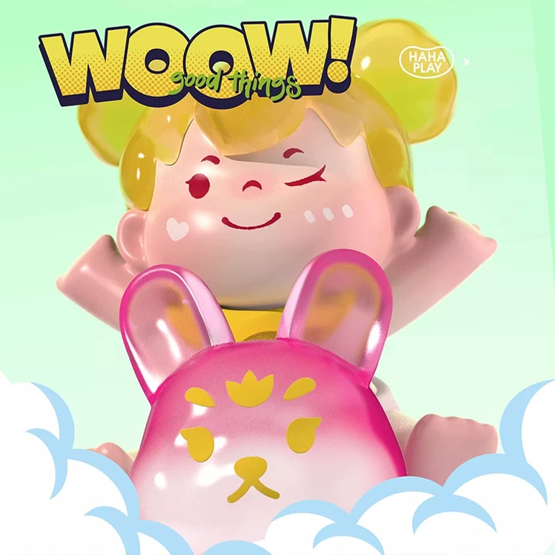 【AAA】woow小玩伴可爱萌粒盲盒潮玩周边【下单代表同意拆盒】