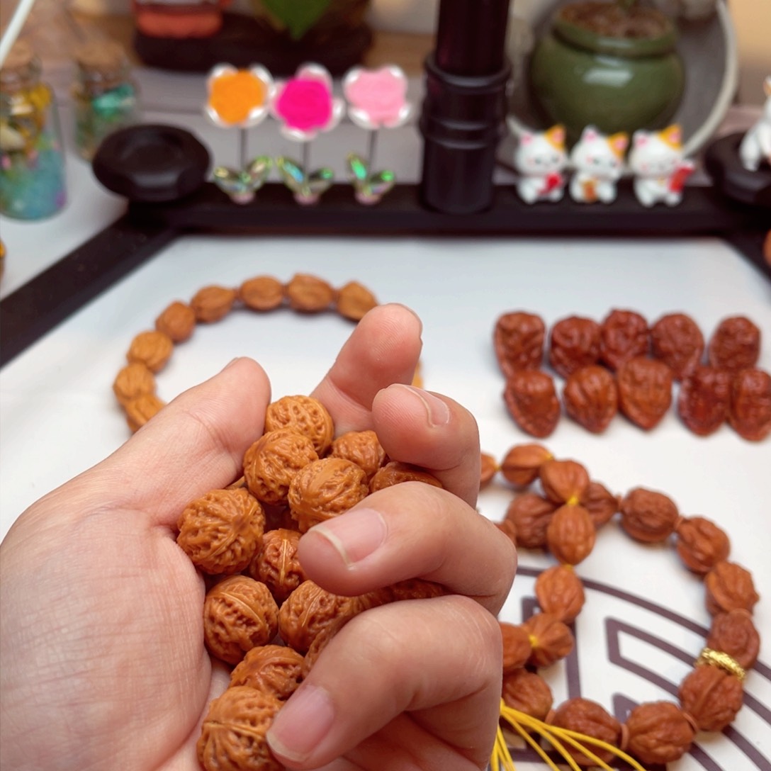 文玩核桃手串秋*客蛤蟆头