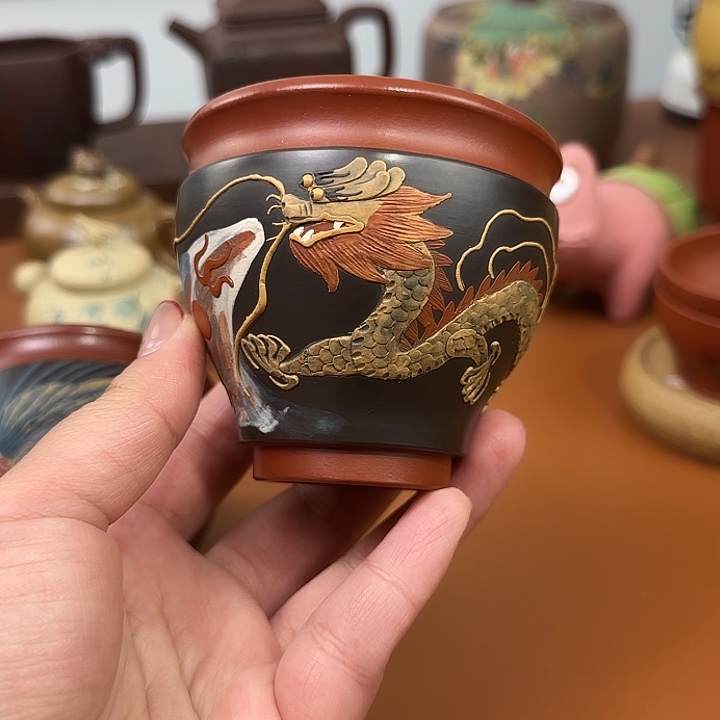 宜兴紫砂主人杯杯