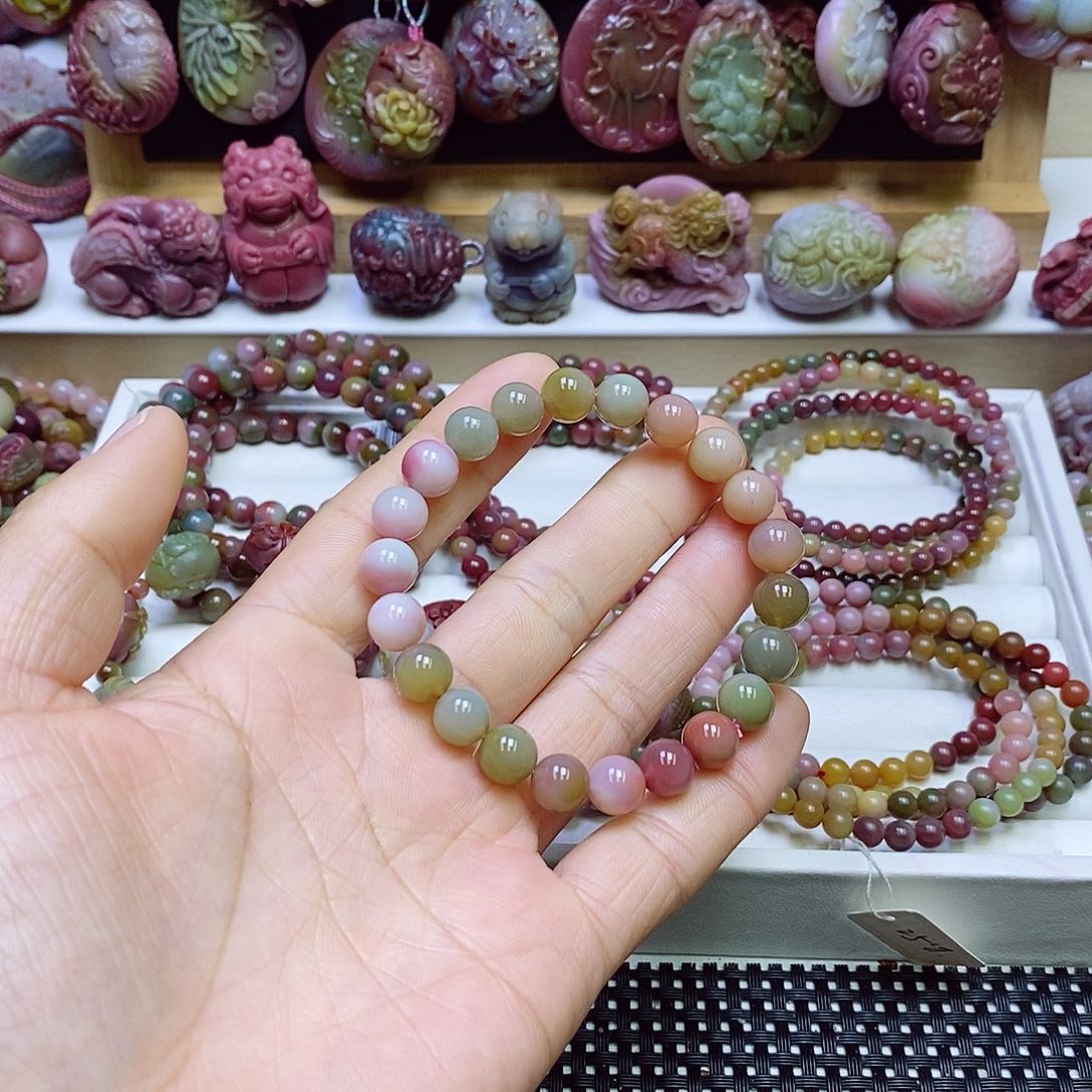 玛瑙/玉髓盐源玛瑙手串未镶嵌