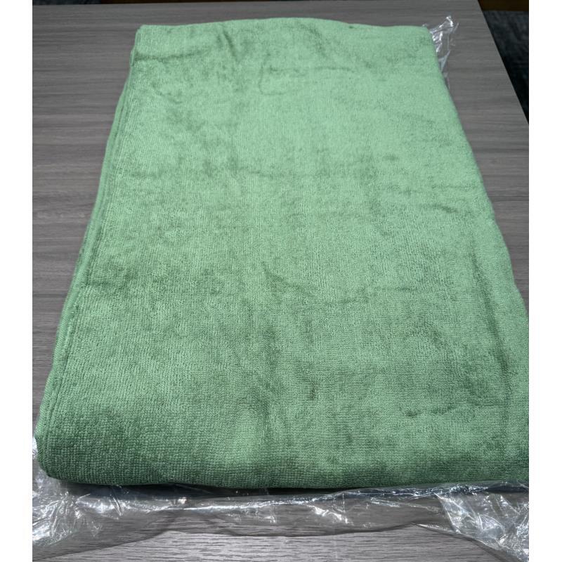 毛巾超柔毛毯纯色军绿色合格宿舍保暖通用毛巾毯便携式